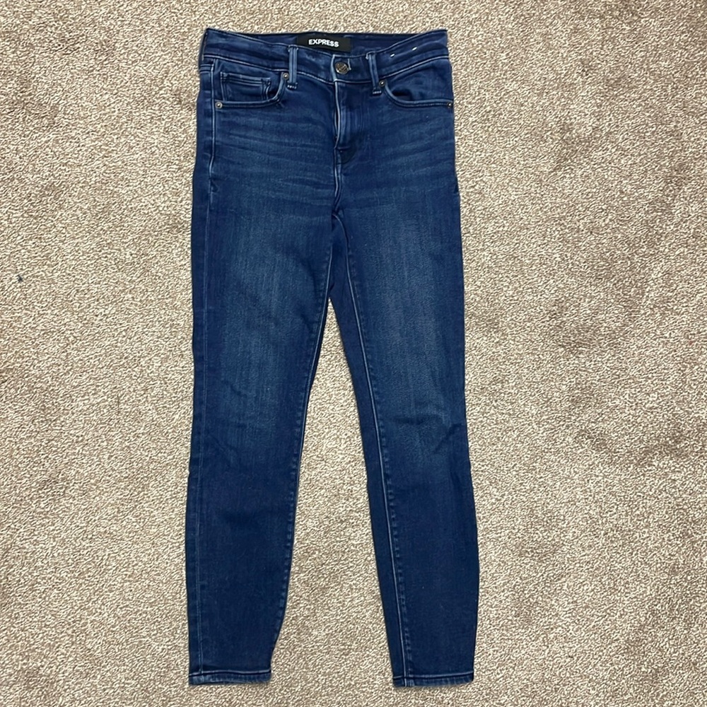Express midrise stretch jeans sz 0S